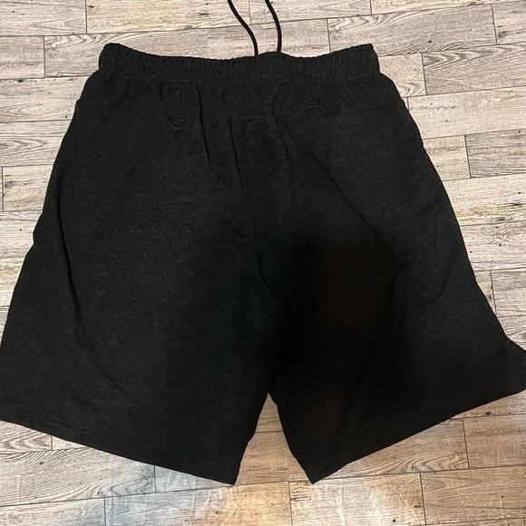 Eddie Bauer Pull On Elastic Waist Drawstring Shorts Pockets Dark Gray Men Medium - Picture 2 of 10